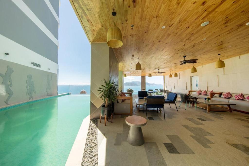 Panorama Luxury Sea View Apartment Нячанг Экстерьер фото