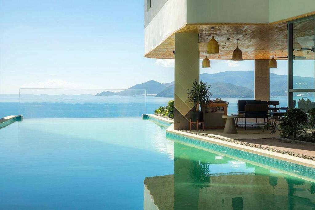 Panorama Luxury Sea View Apartment Нячанг Экстерьер фото